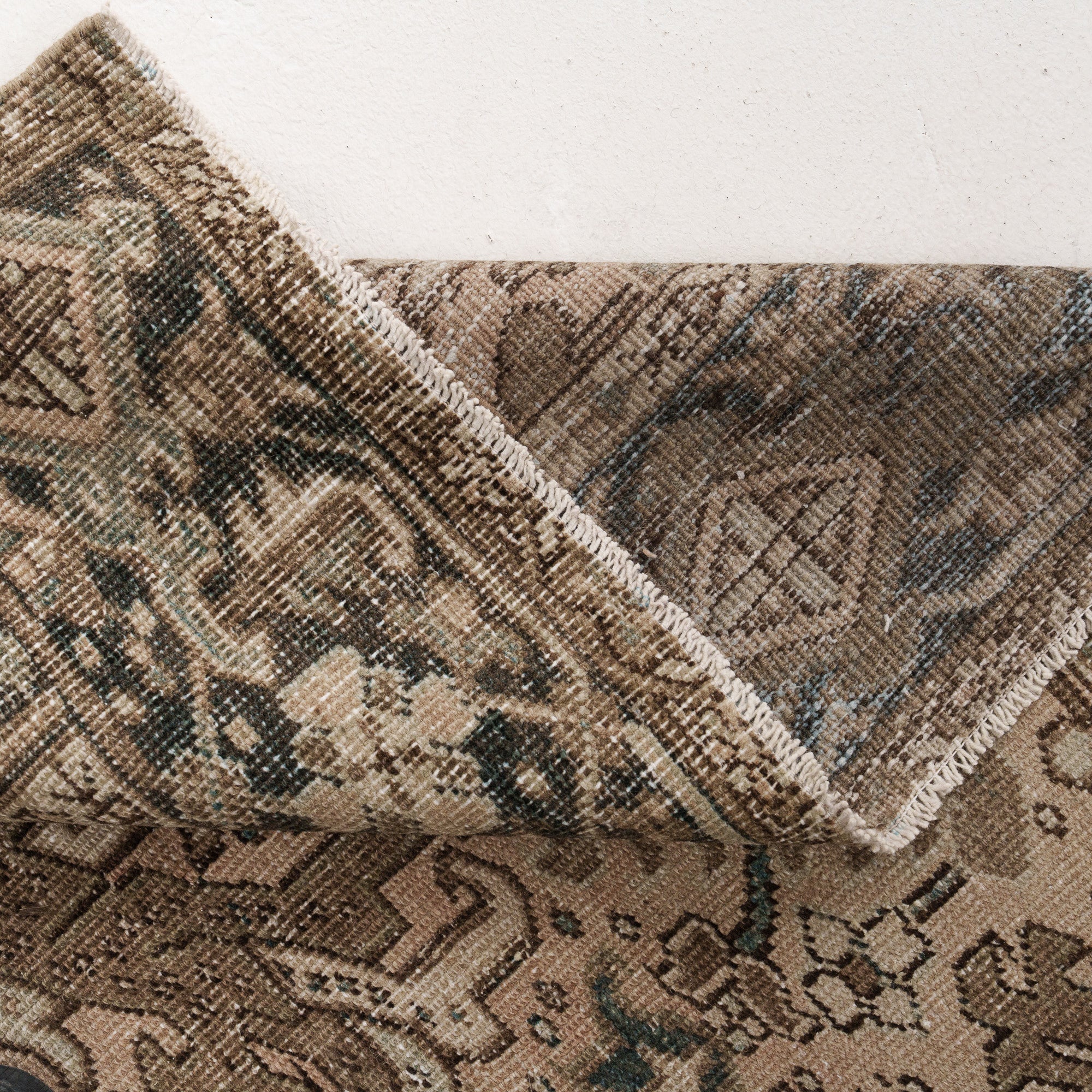 Heriz Green Area Rug
