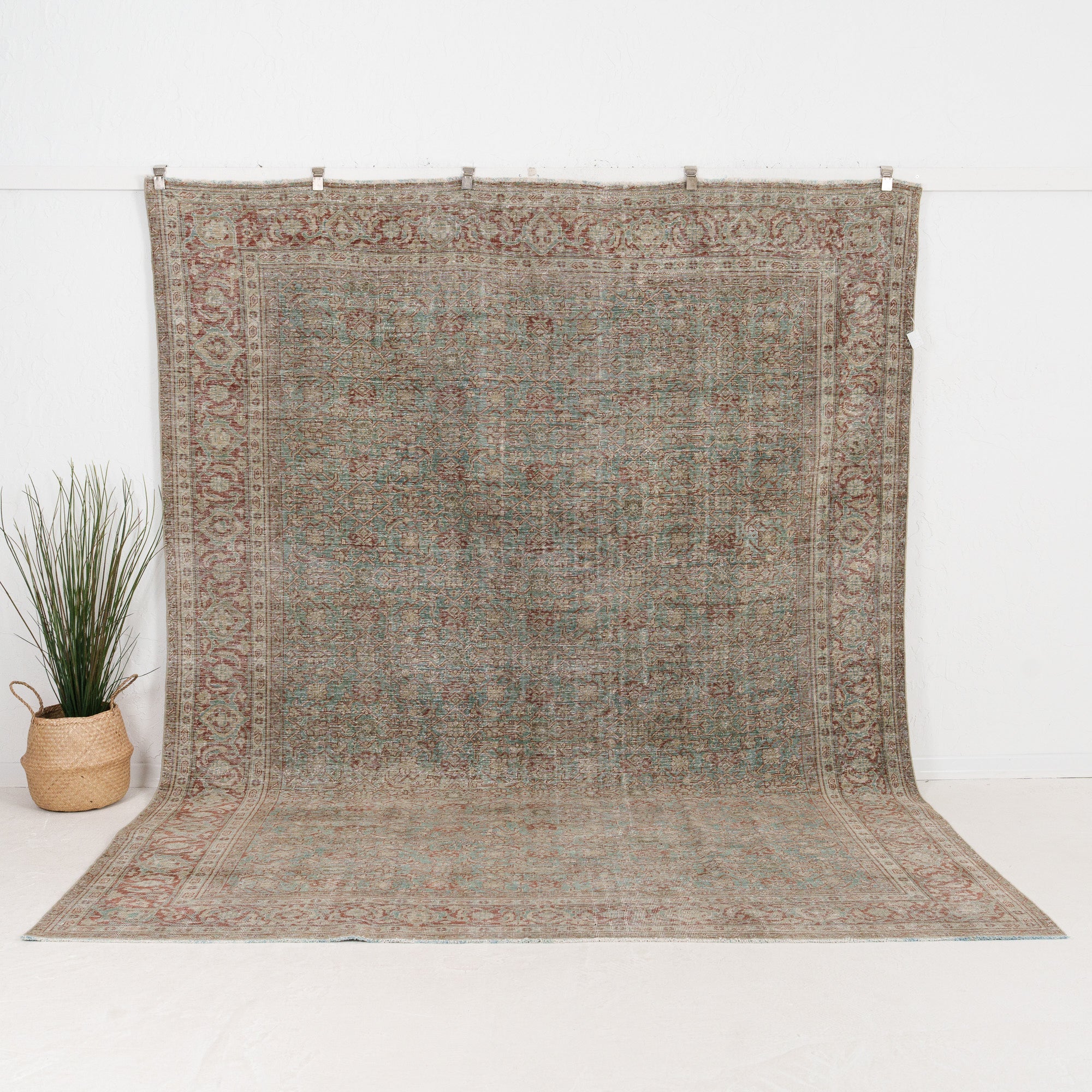 Large Red Antique Rug