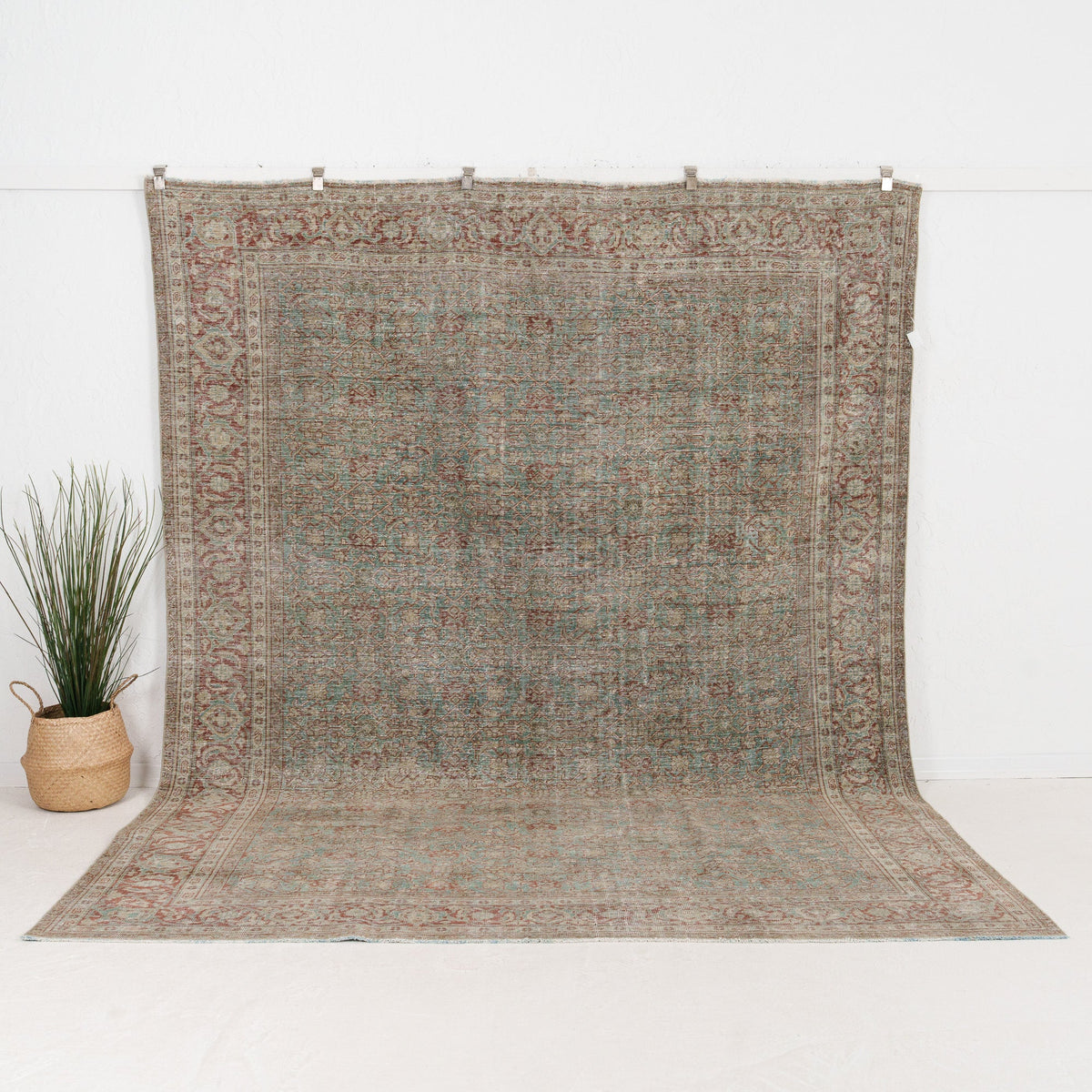 Large Red Antique Rug