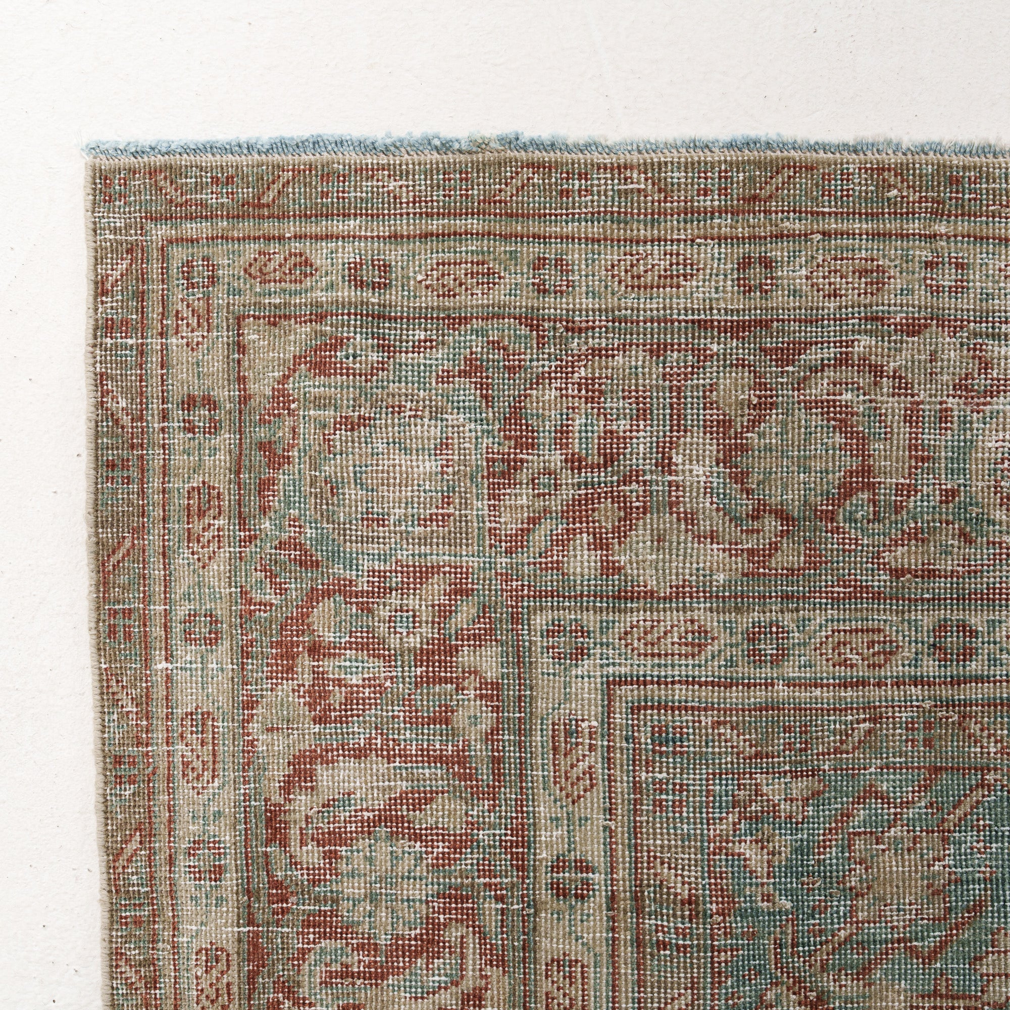 8x11 Green Persian Rug