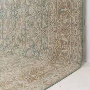 Persian 9x12 Green Rug