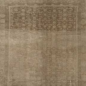 Authentic 5x10 runner rug from persian, in subtle beige tones