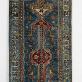 persian made 3x10 runner rug, adding character to any entryway, hallway, living room, bedroom, kitchen