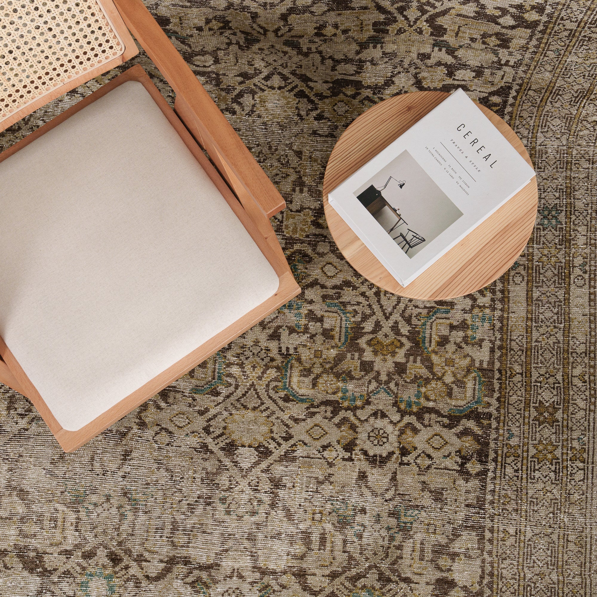 Joryeth - Vintage Persian Runner Rug