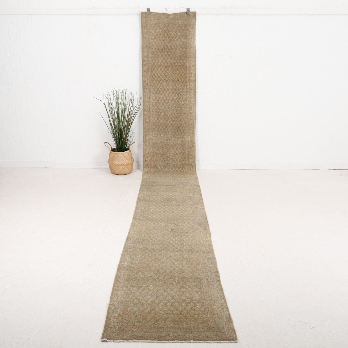 Runner Brown Antique Rug