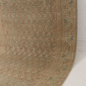 Persian 2x17 Green Rug