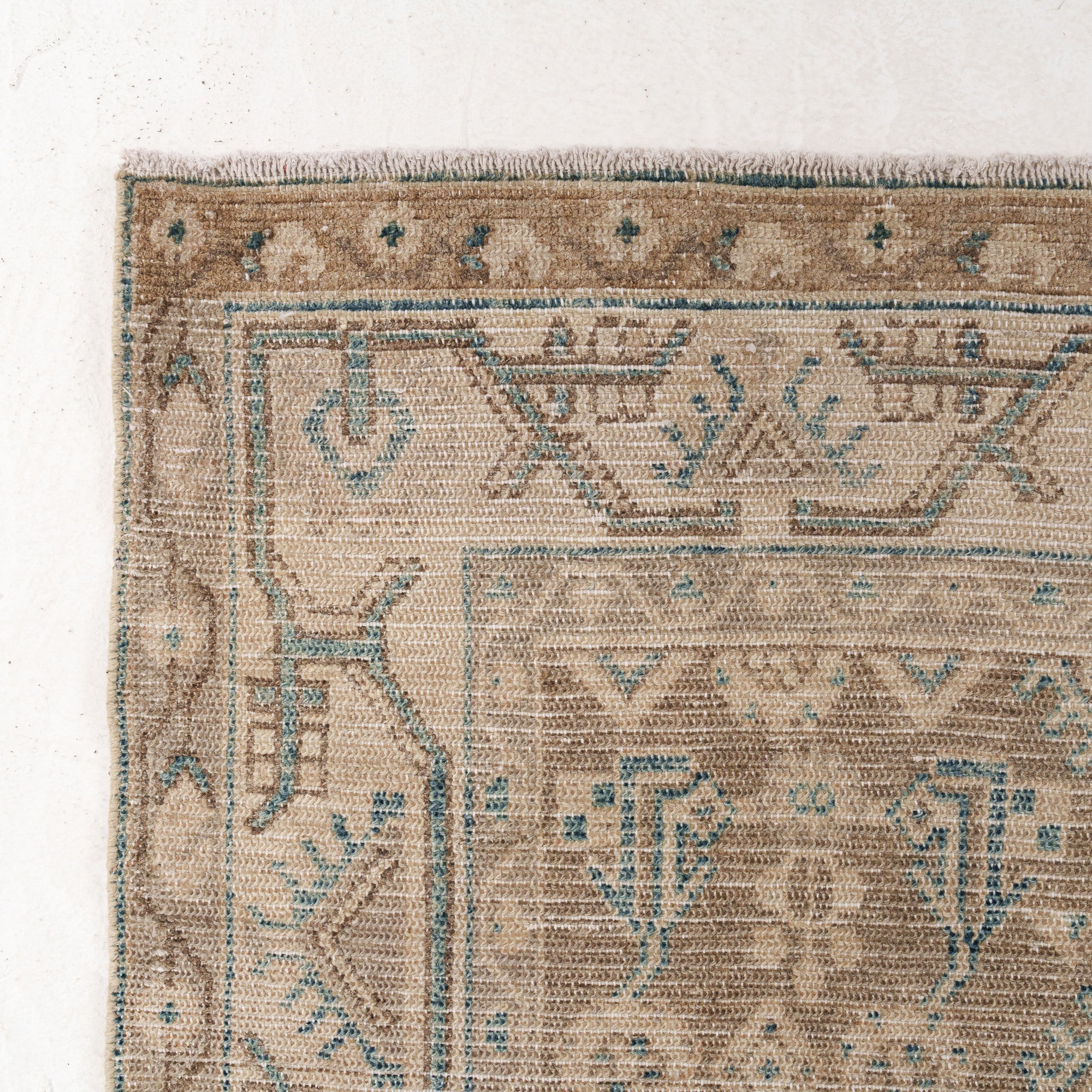 3x14 Beige Persian Rug
