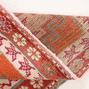 3x13 Orange Runner Rug