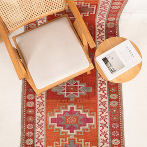 Oriental Orange Runner Rug