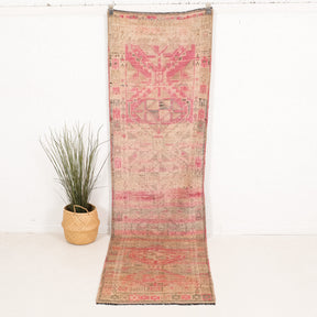 Pancratoria - Vintage Turkish Runner Rug