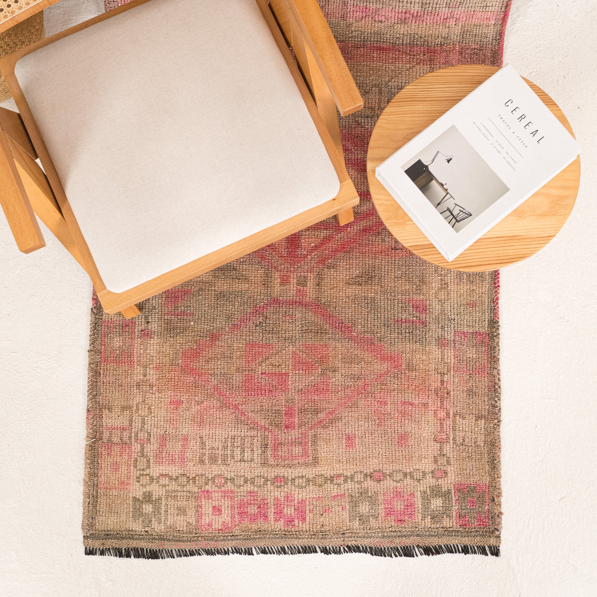 Oriental Beige Runner Rug