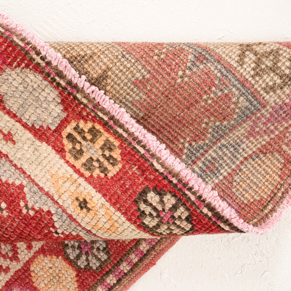 3x13 Red Runner Rug