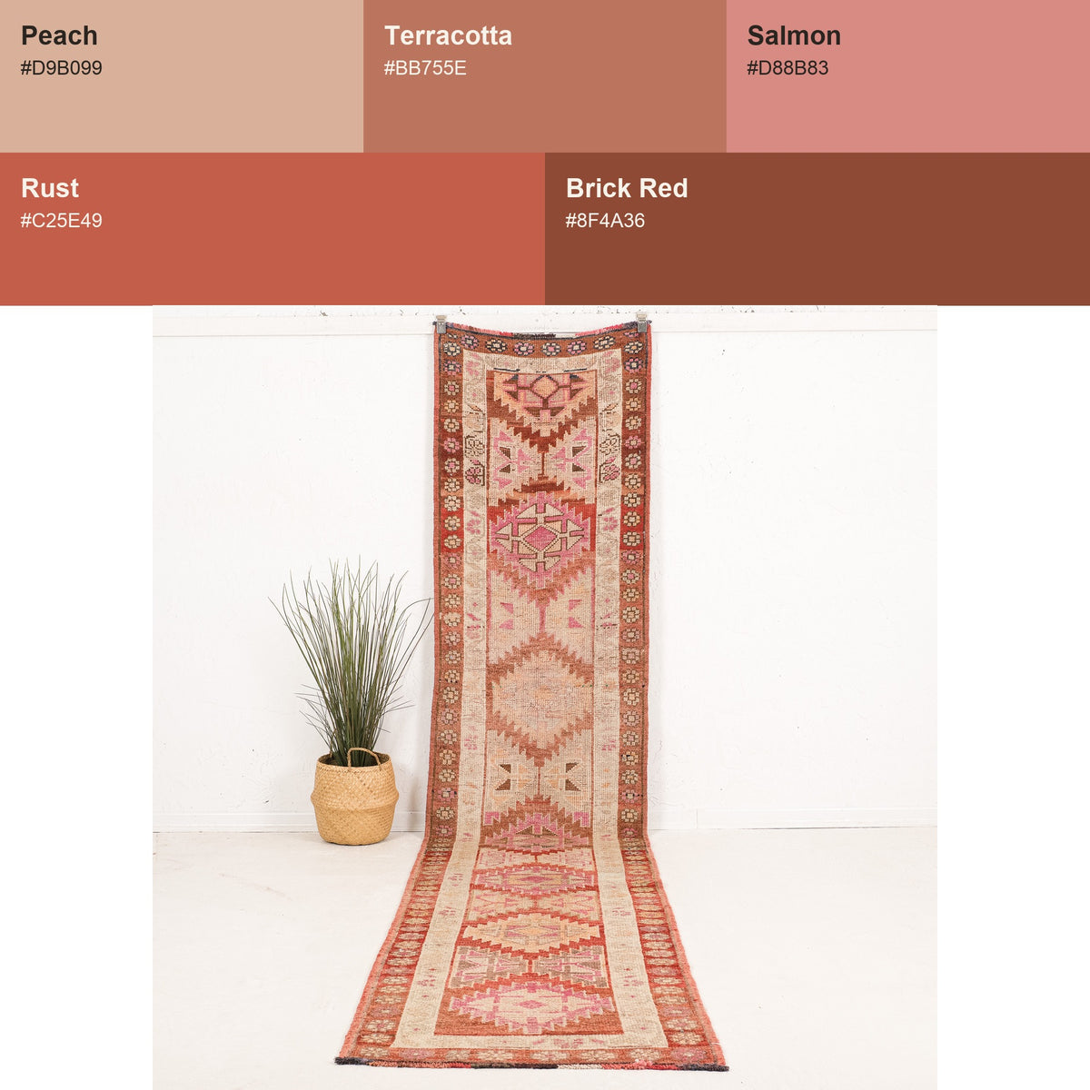 Runner Beige Antique Rug