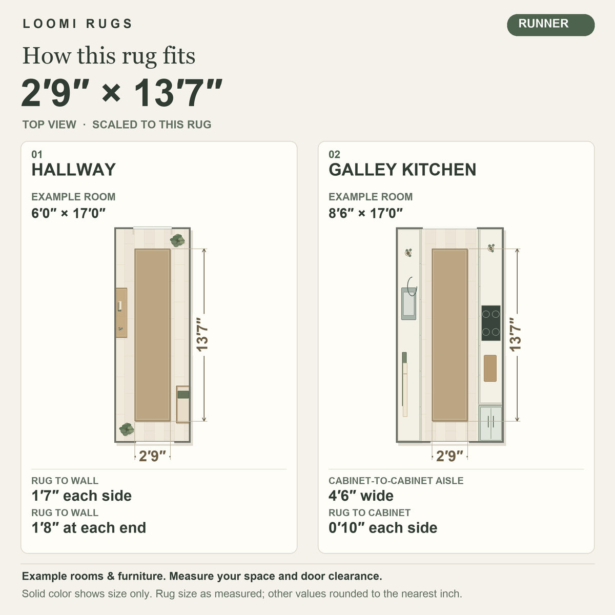 3x14 Rug Size Guide