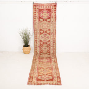 Albinona - Vintage Turkish Runner Rug