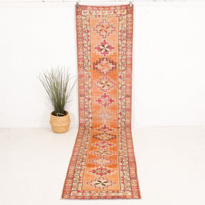Eleonoria - Vintage Turkish Runner Rug