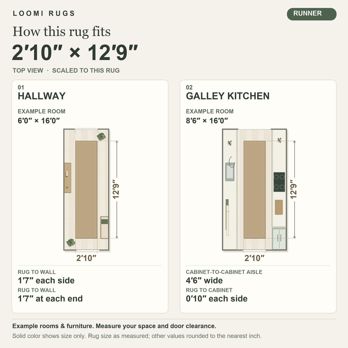 3x13 Rug Size Guide