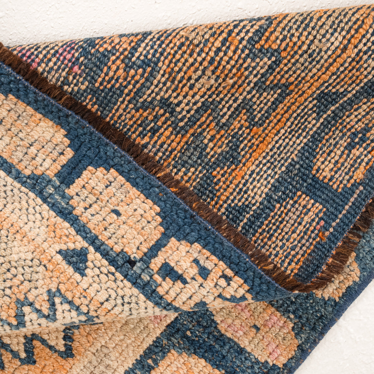 3x13 Orange Runner Rug