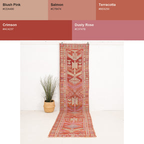 Runner Red Antique Rug