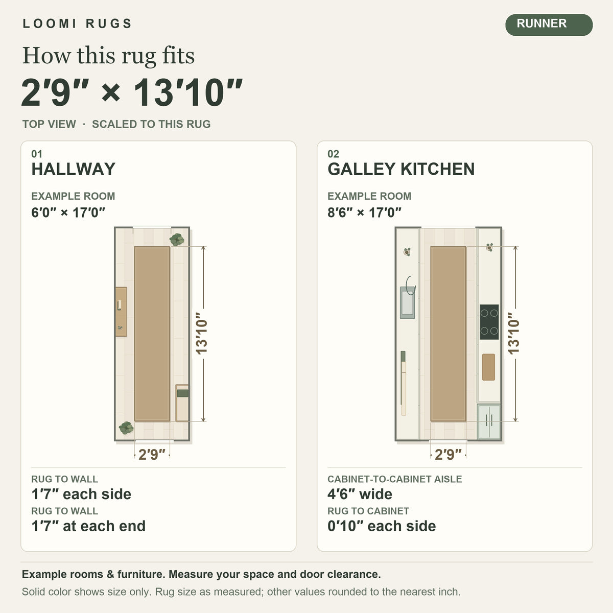 3x14 Rug Size Guide