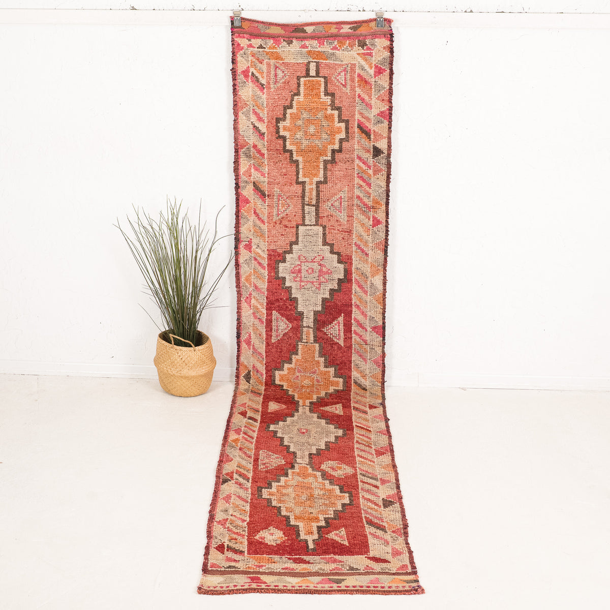 Benedara - Vintage Turkish Runner Rug