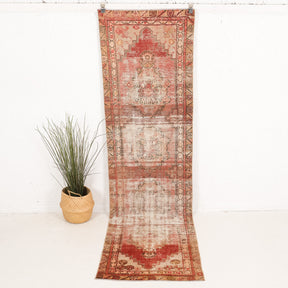 Justinina - Vintage Turkish Runner Rug