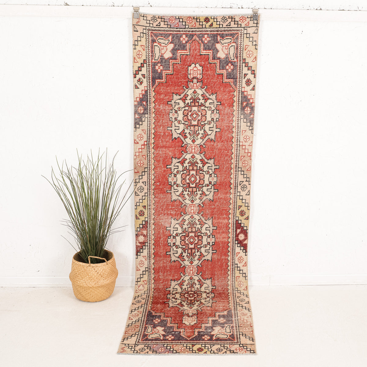 Evaristinia - Vintage Turkish Runner Rug