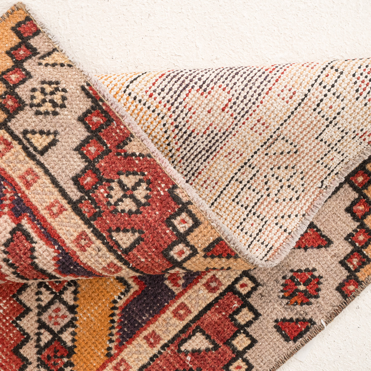 3x9 Red Runner Rug
