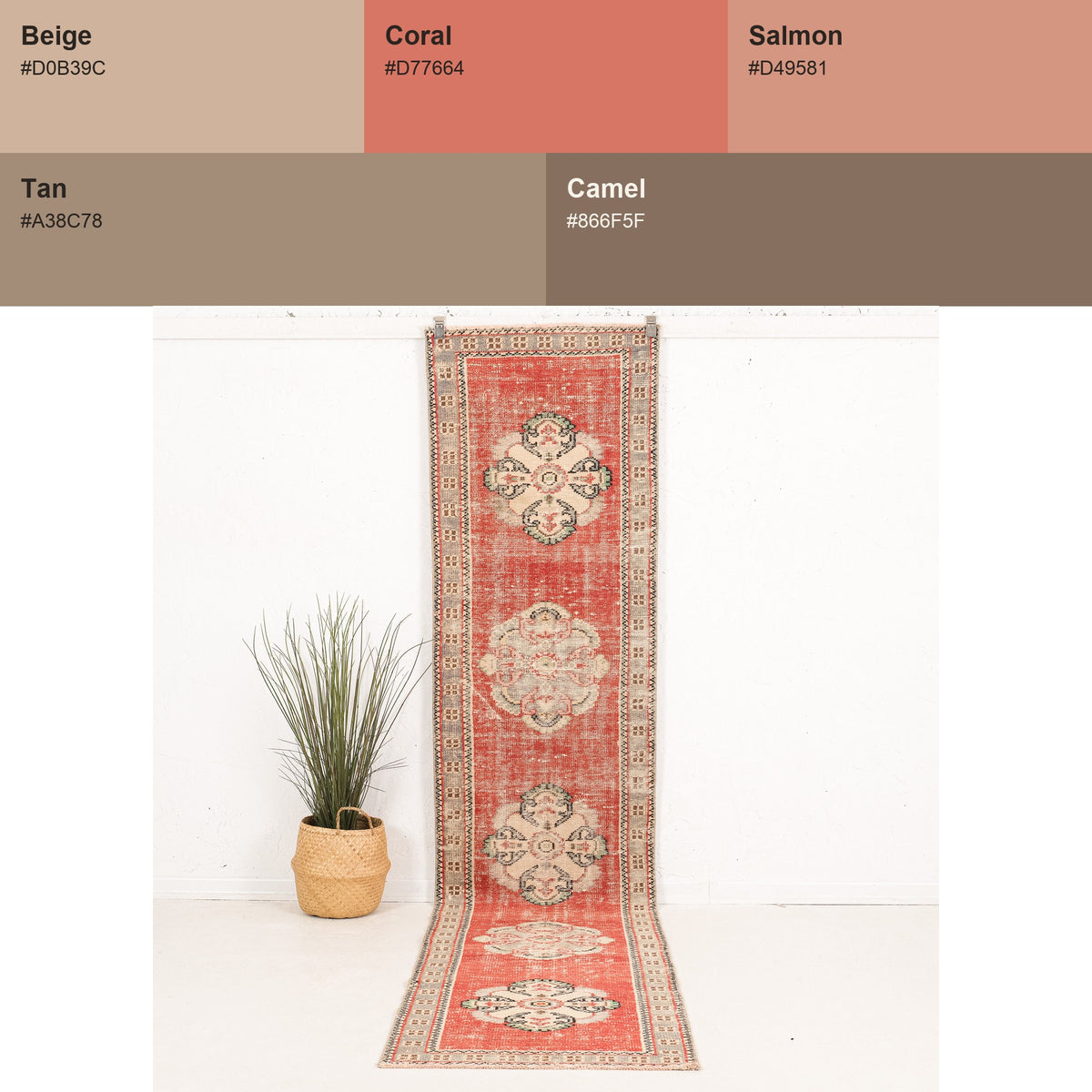 Runner Red Antique Rug