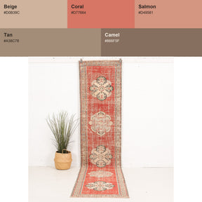 Runner Red Antique Rug
