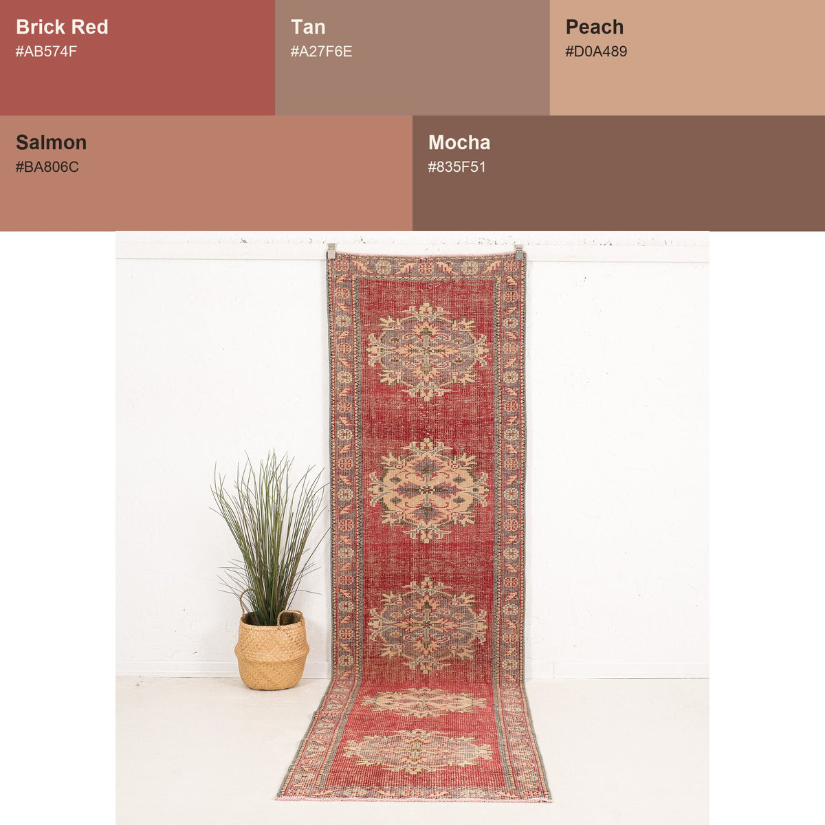 Runner Red Antique Rug