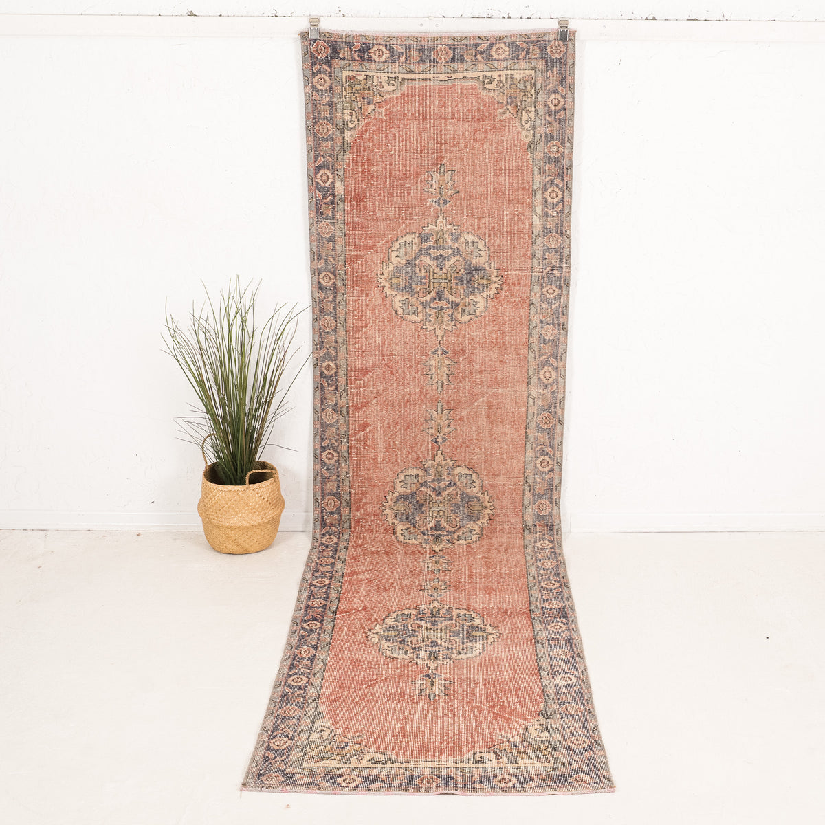 Reinholdona - Vintage Turkish Runner Rug