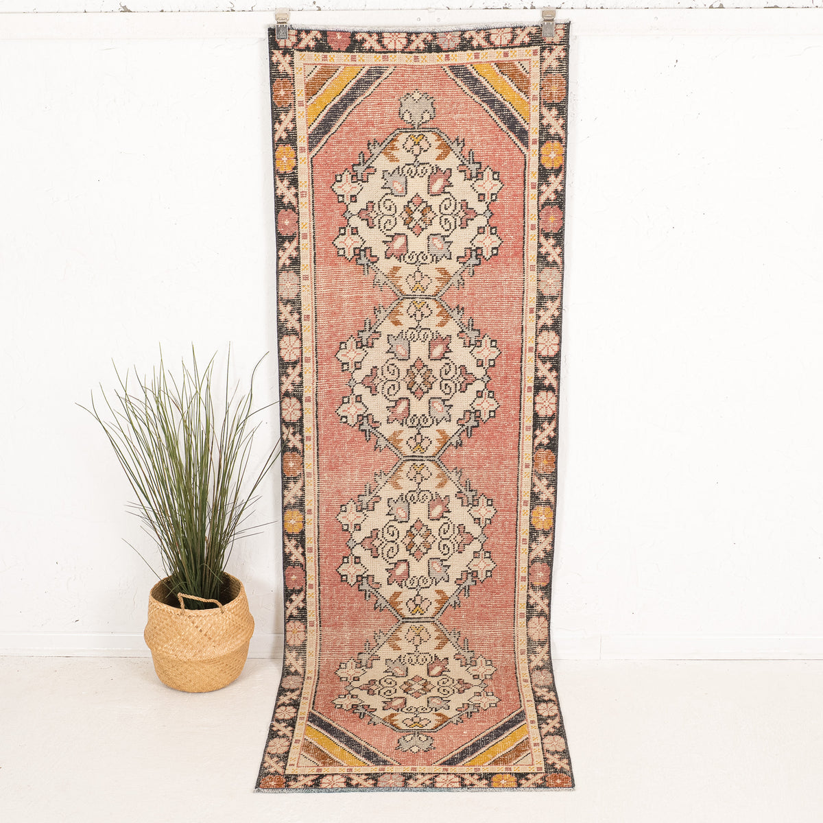 Celestinia - Vintage Turkish Runner Rug