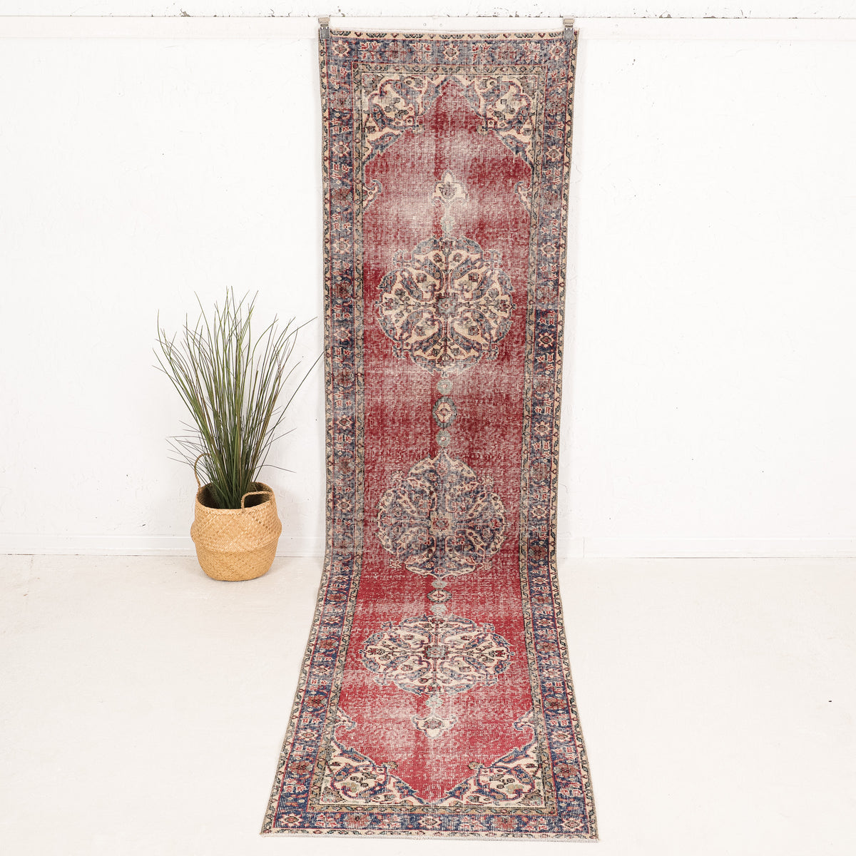 Evaristia - Vintage Turkish Runner Rug