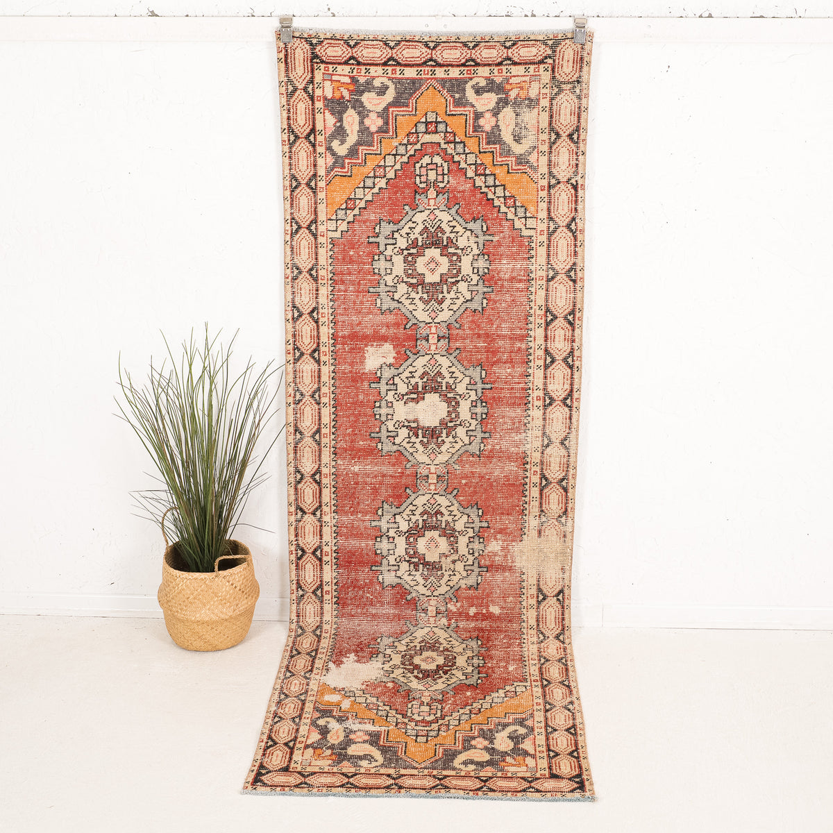 Veronikoria - Vintage Turkish Runner Rug