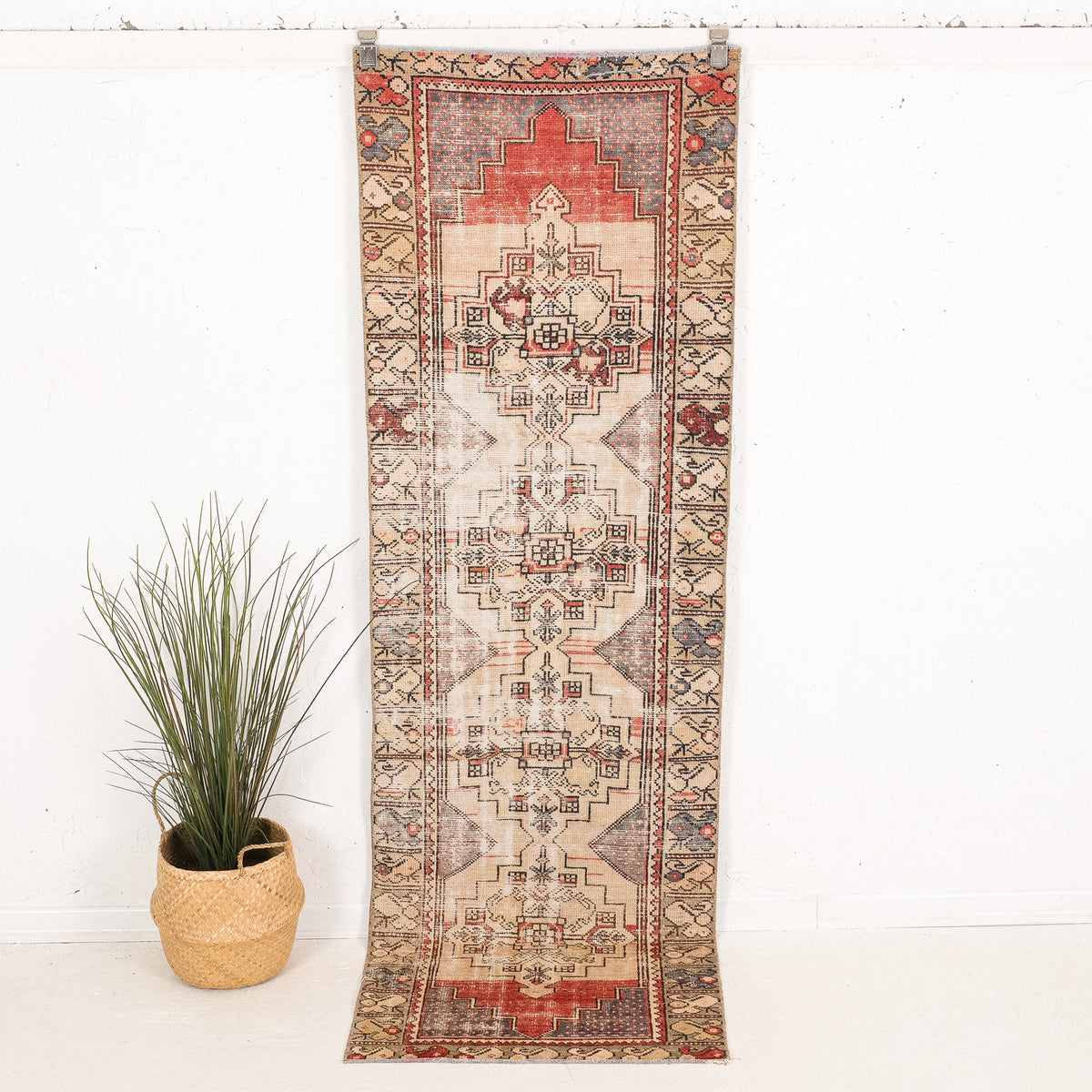 Ignatena - Vintage Turkish Runner Rug