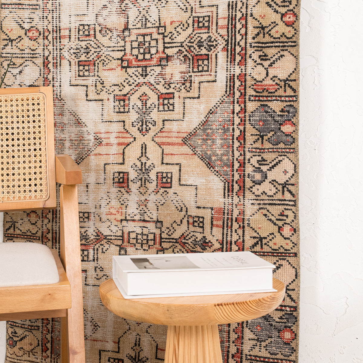 Oriental Beige Runner Rug