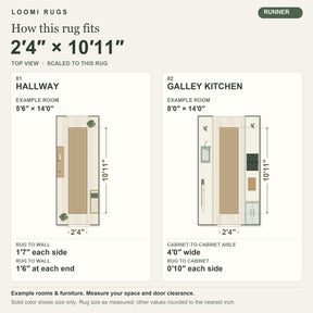 2x11 Rug Size Guide