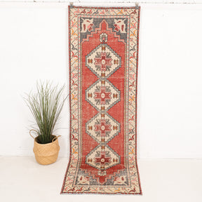 Gaudentira - Vintage Turkish Runner Rug