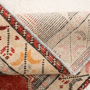 3x9 Red Runner Rug
