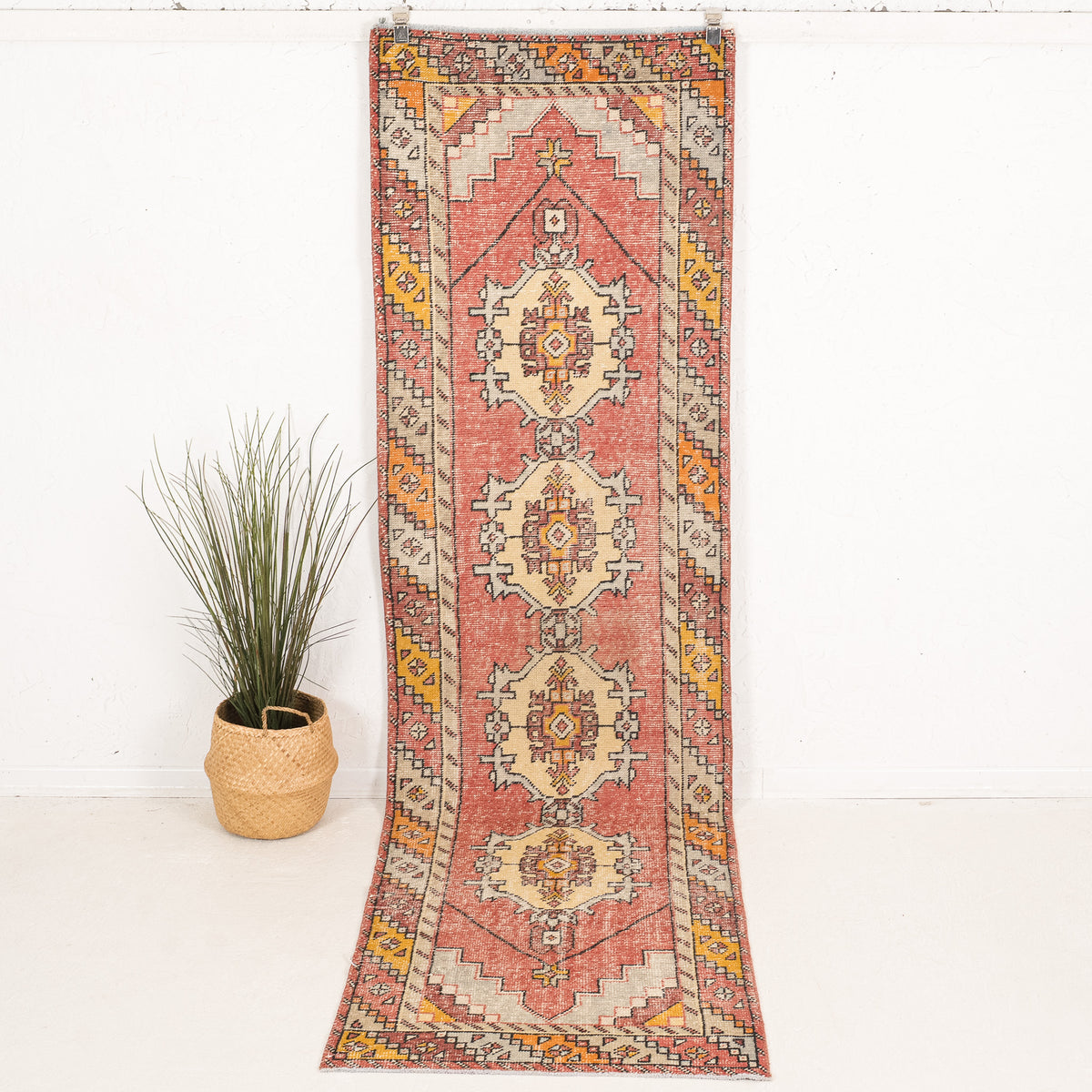 Hilarona - Vintage Turkish Runner Rug