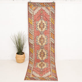 Hilarona - Vintage Turkish Runner Rug