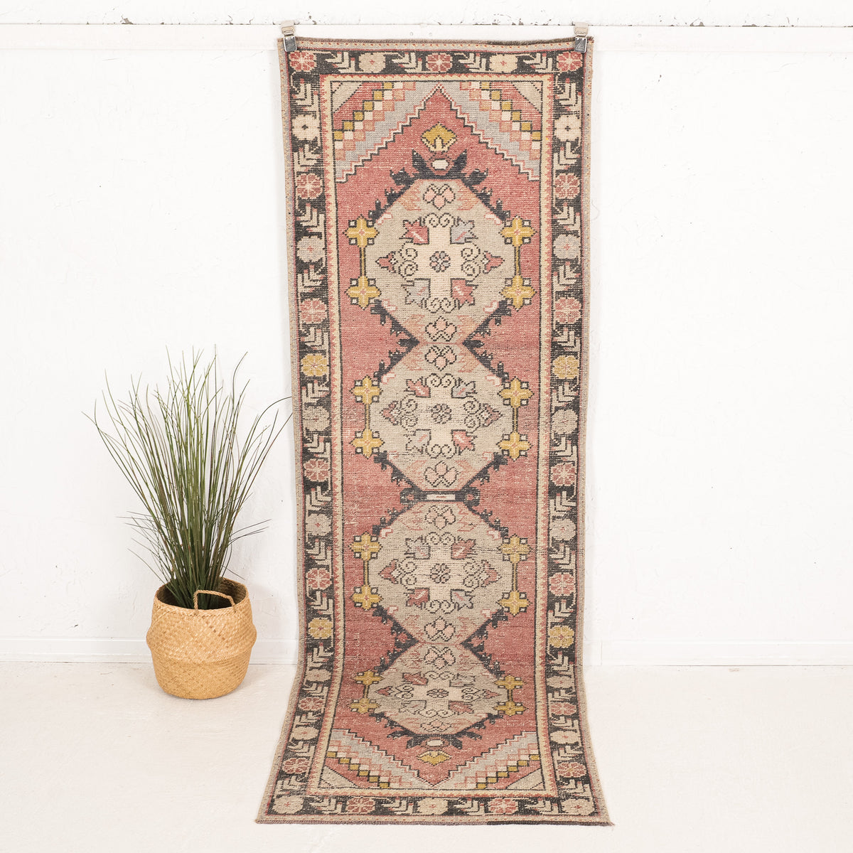 Agathena - Vintage Turkish Runner Rug