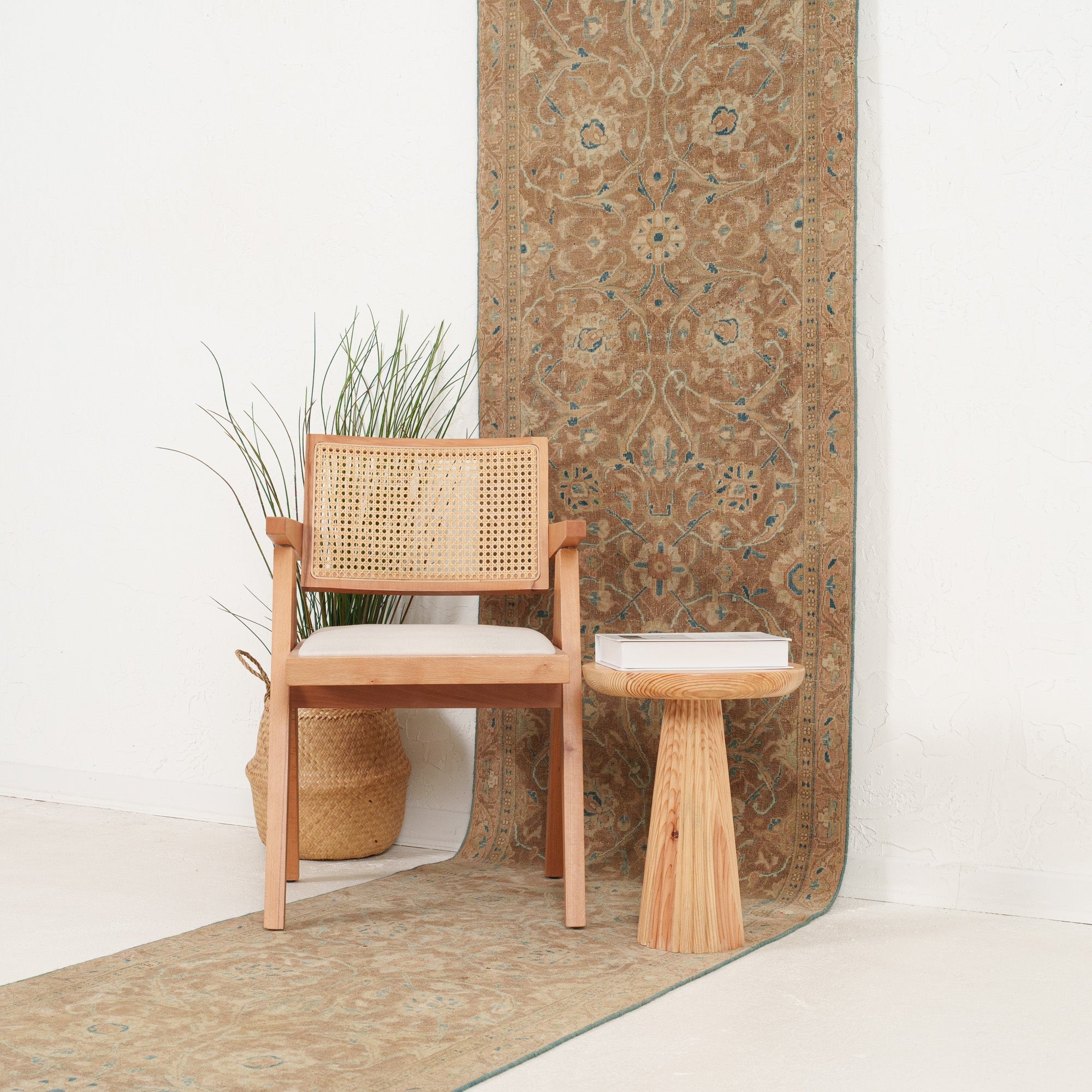 Aledwen - Vintage Persian Runner Rug