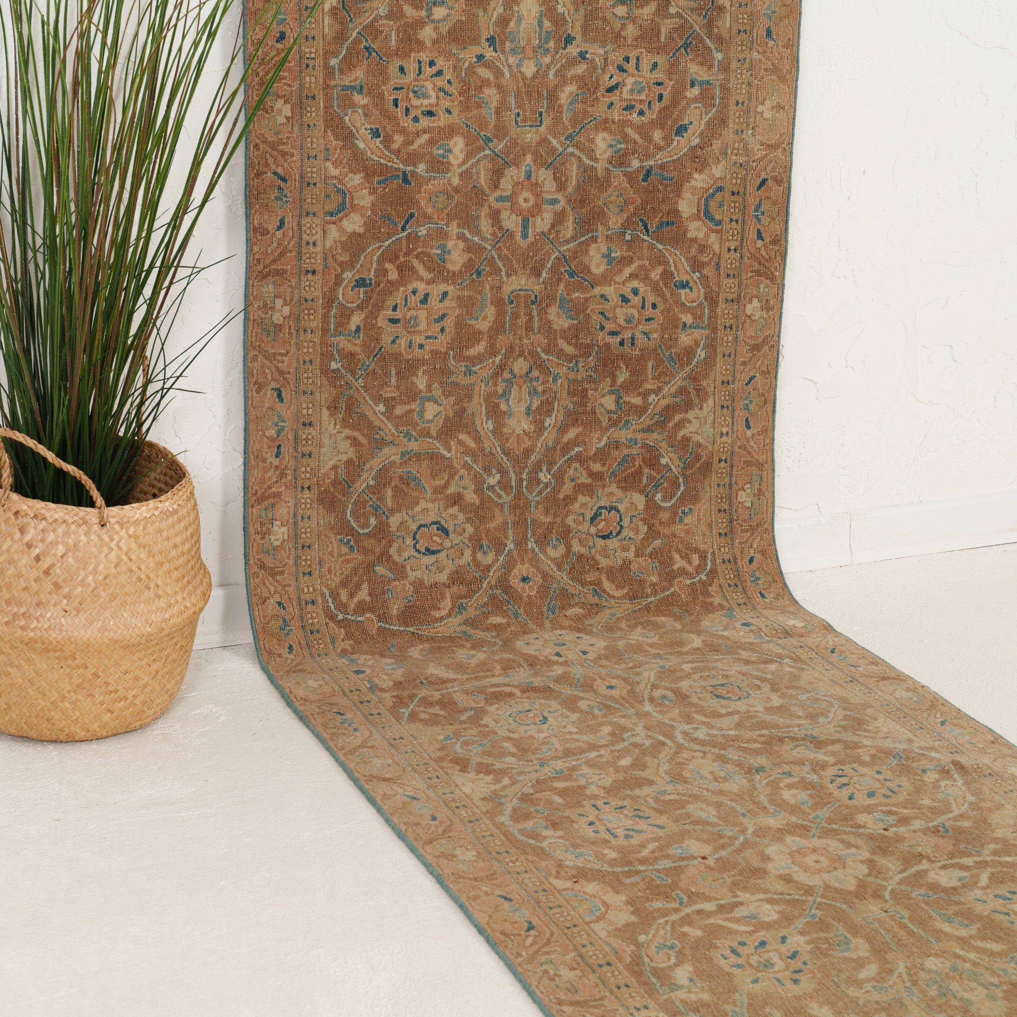 Aledwen - Vintage Persian Runner Rug