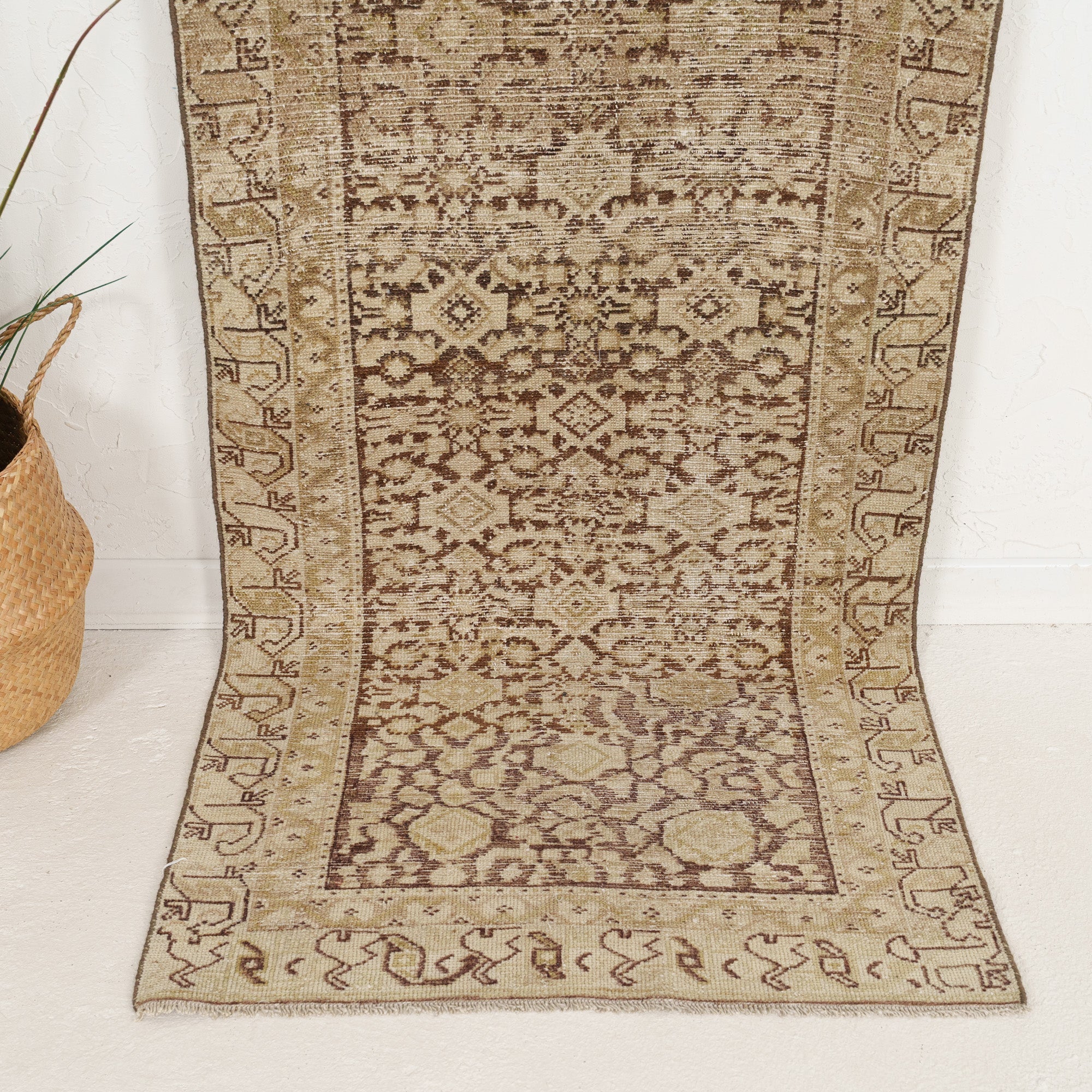 Alovira - Vintage Persian Runner Rug
