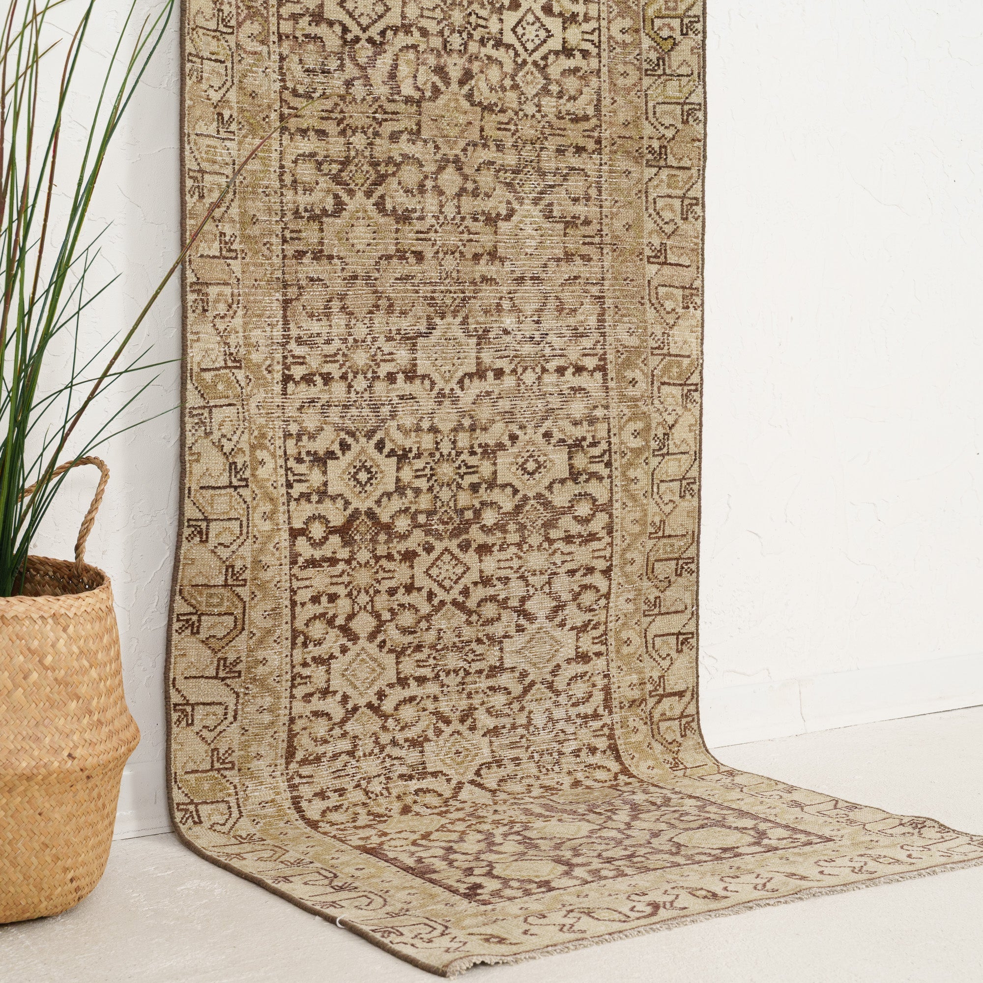 Alovira - Vintage Persian Runner Rug