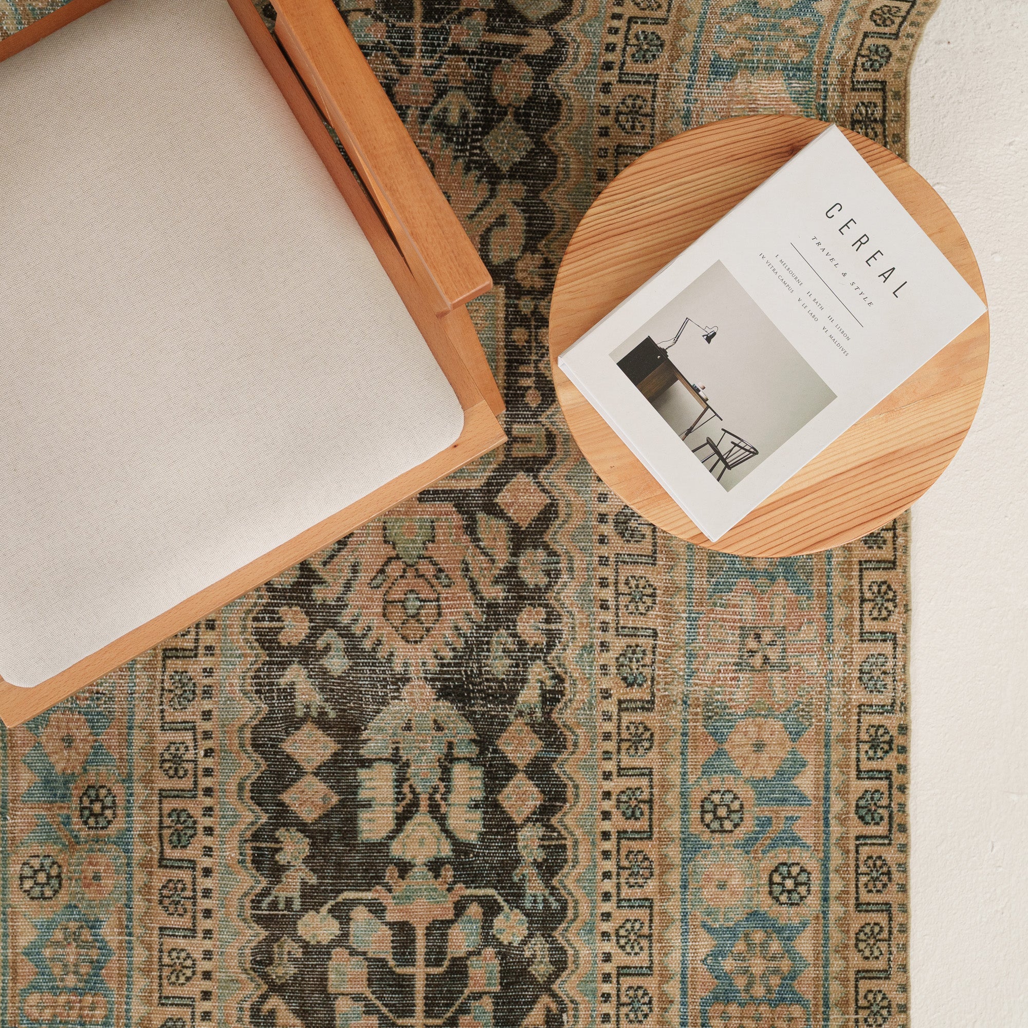 Relavinda - Vintage Persian Runner Rug