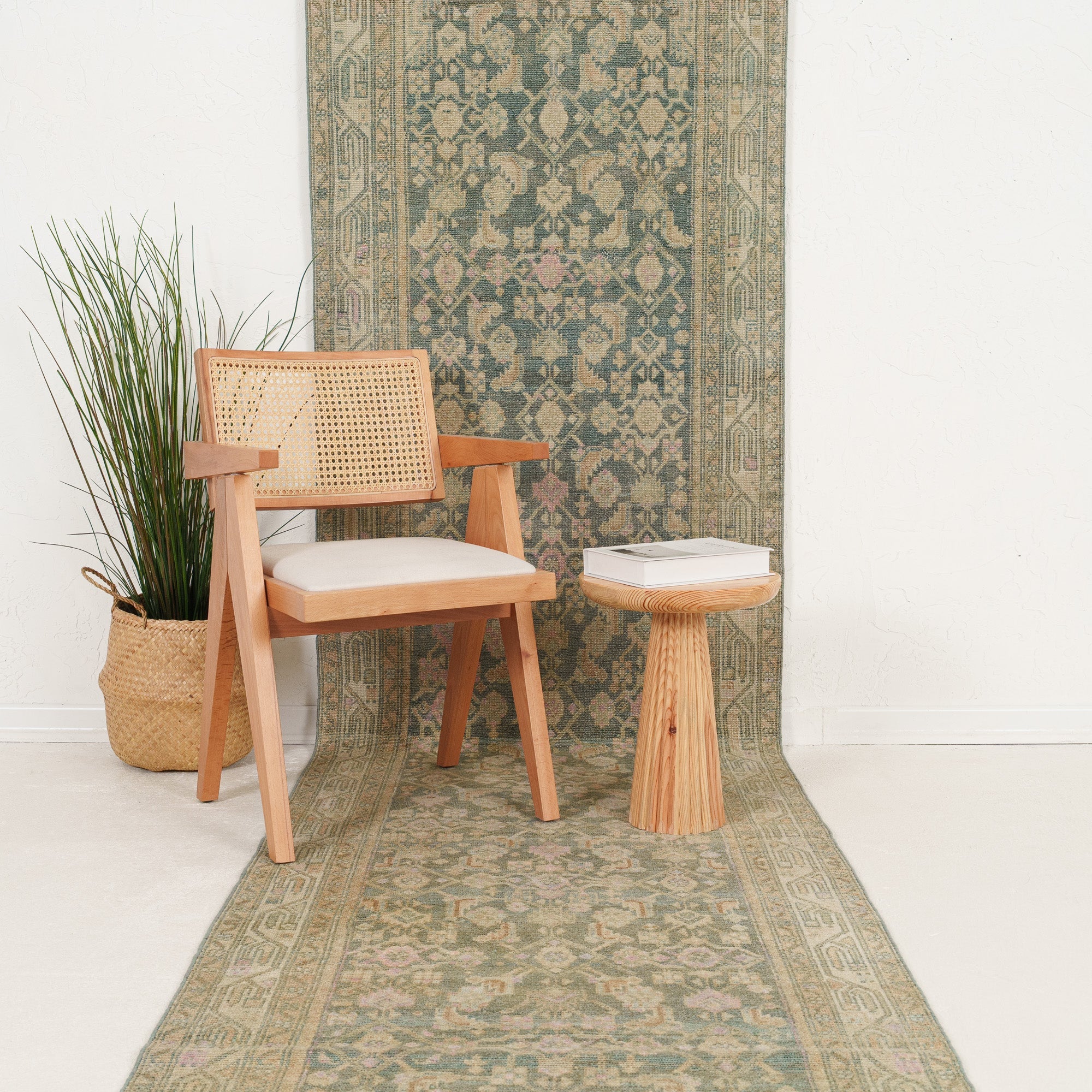 Almvira - Vintage Persian Runner Rug