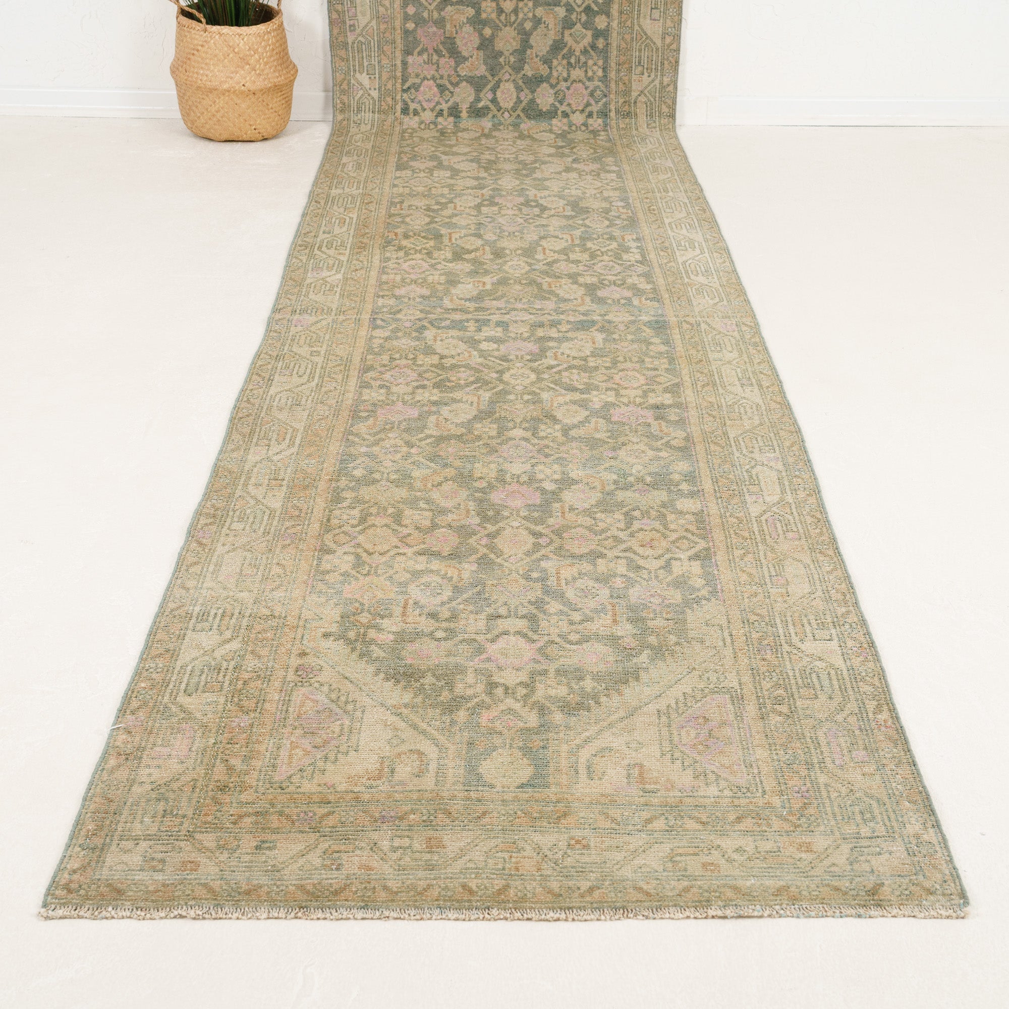 Almvira - Vintage Persian Runner Rug